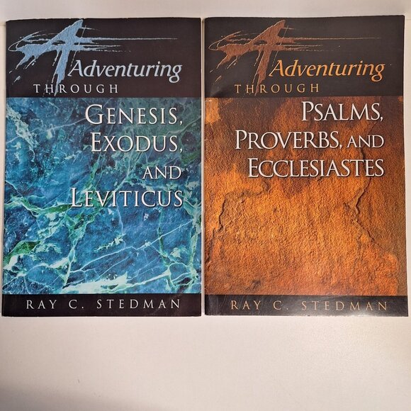 4 Adventuring Through The bible Ray Stedman Study Guides RBC Ministries Book Lot - Picture 2 of 7
